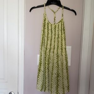 Banana Republic Silk Racerback Mini Dress Size 2